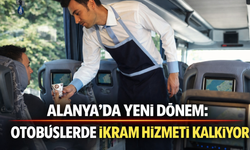 Alanya'da Yeni Dönem: Otobüslerde İkram Hizmeti Kalkıyor
