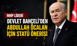 MHP Lideri Devlet Bahçeli'den Abdullah Öcalan İçin Statü Önerisi