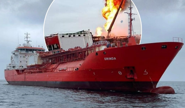 İzmail Limanı’nda Gerilim: Türk LPG Gemisi Dronla Vuruldu