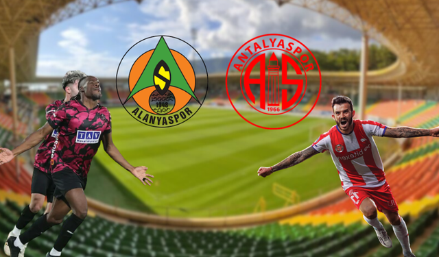 Akdenizin İki Ezeli Rakibi Alanyaspor-Antalyaspor Bu Akşam Karşı Karşıya Geliyor