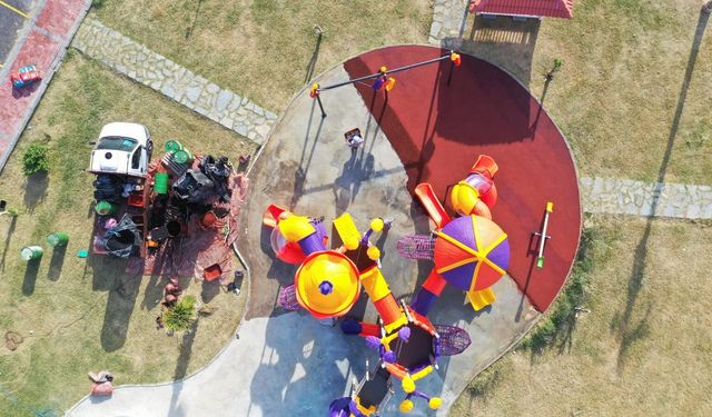 Kızılin Sahil Parkı Çocukların Yeni Buluşma Noktası Oluyor