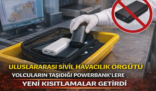 Uçaklarda Powerbank Taşıma ve Kullanımına Yeni Kısıtlamalar Getirildi