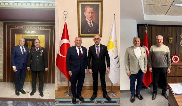 Alanya Eğitim Vakfı'ndan Ankara'da Üst Düzey Ziyaret Trafiği