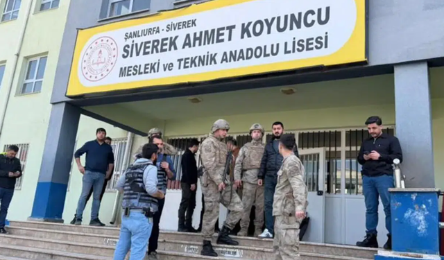 Şanlıurfa Siverek'te Lisede Silahlı Saldırı: 7 Yaralı