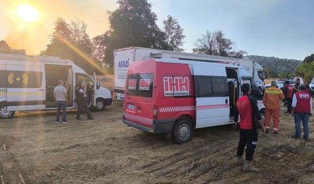 Alanya İHH Ekibi Akseki'deki Orman Yangınına Destek İçin Sahada