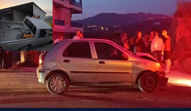 Alanya'da Ehliyetsiz Sürücünün Karıştığı Kaza Kamerada: 2 Yaralı