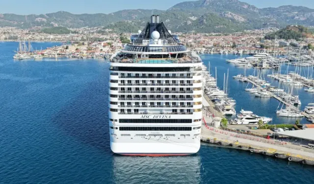 Dev Cruise Gemileri Muğla'ya Binlerce Turist Getirdi