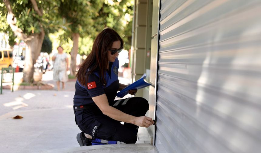 Alanya'da Halk Sağlığını Tehdit Eden İşletmeler Mühürlendi
