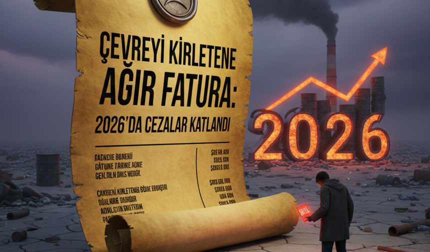 Çevreyi Kirletene Ağır Fatura: 2026’da Cezalar Katlandı