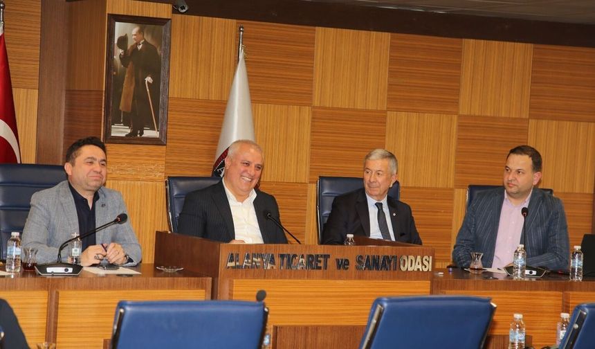 ALTSO Meclis Toplantısına Rektör Kenan Ahmet Türkdoğan Katıldı