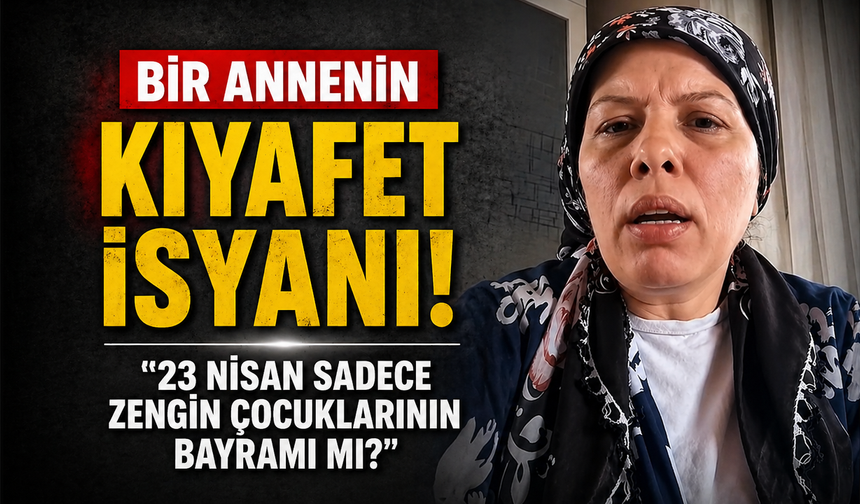 Bir Annenin İsyanı: '23 Nisan Sadece Zenginlerin Çocuklarının Bayramı Mı?'