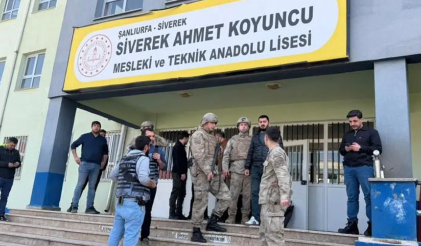 Şanlıurfa Siverek'te Lisede Silahlı Saldırı: 7 Yaralı