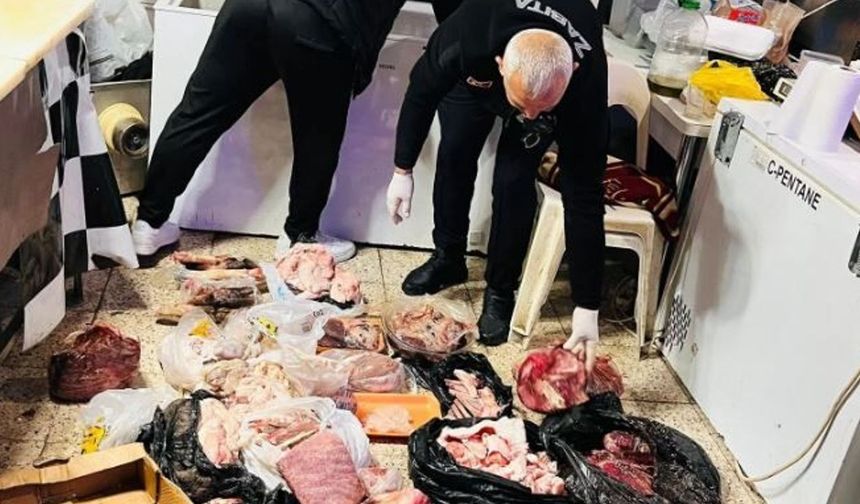 Serik'te Skandal: Bozulmuş Et Satan Kasap Mühürlendi