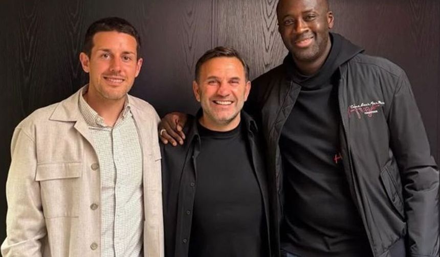 Yaya Toure'den Galatasaray'a Ziyaret Okan Buruk'a Övgü