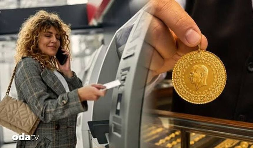 Banka ATM'lerinden Gram Altın Satışı Başladı